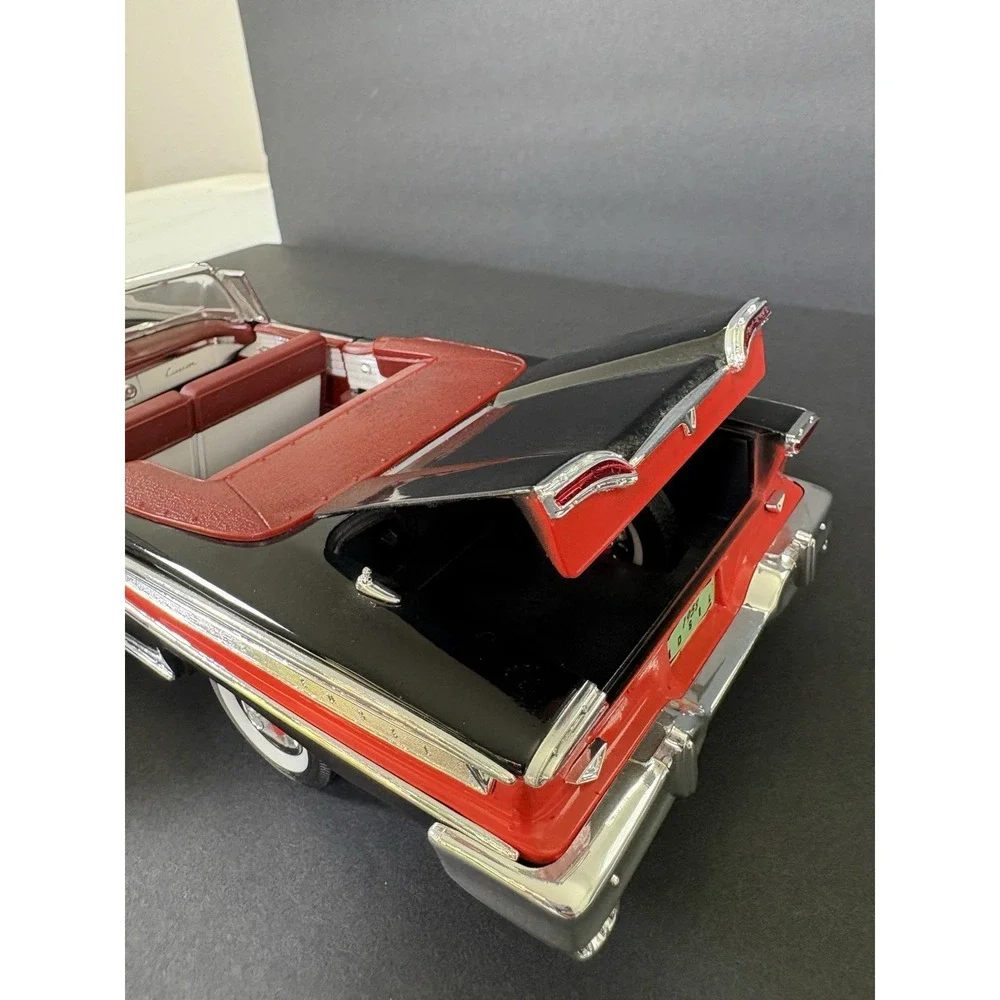 1958 Edsel Citation Convertible 1:18 Diecast Car Black Red No Box